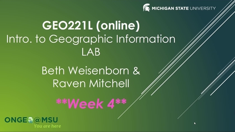 Thumbnail for entry Week 4 Notes (SS22 GEO 221LAB, section 730)
