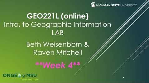 Thumbnail for Week 4 Notes (SS22 GEO 221LAB, section 730)
