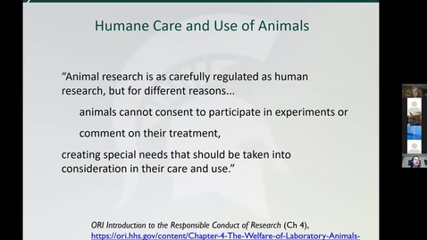 Thumbnail for entry Final Clip of Oversight of MSU's Animal Care Program