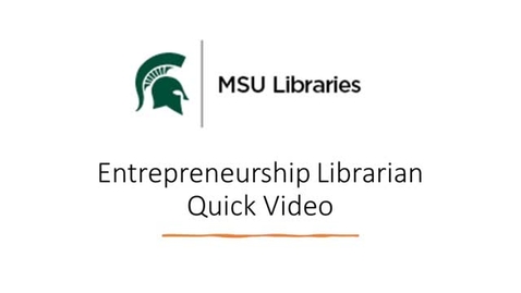 Thumbnail for Improving your Value Proposition Canvas &amp; Business Model Canvas with Library Resources , Featuring IBISWorld