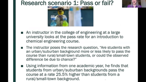 Thumbnail for entry STT 200 Hypothesis Tests: Pass or Fail Example