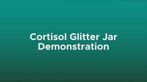 Thumbnail for Cortisol Glitter Jar Demonstration | MSU Extension Mindfulness for Better Living