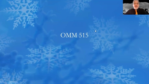 Thumbnail for entry OMM 515 Intro