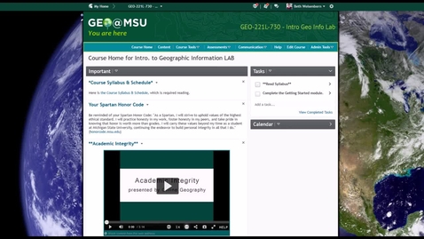Thumbnail for entry Welcome to GEO221-LAB online by Beth Weisenborn