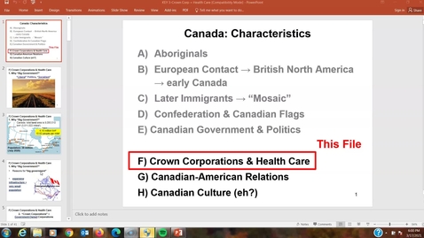 Thumbnail for GEO331: 3-Crown Corp-Health Care-Part 1 [re-recording]