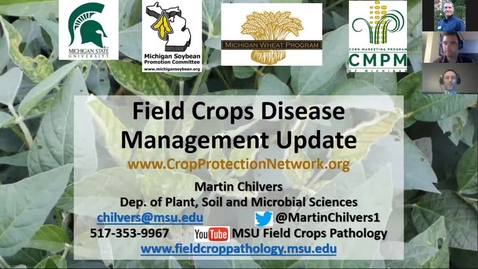 Thumbnail for entry Field Crops Webinar Series 3-25-19 - Tar Spot in Corn &amp; Other Emerging Diseases