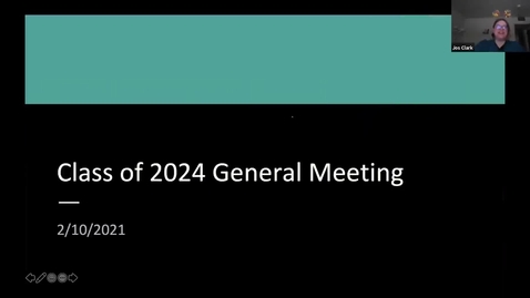 Thumbnail for entry 02.10.2020 Class of 2024 General Meeting (Public Link)