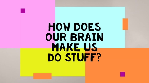 Thumbnail for entry How Does Our Brain Make Us Do Stuff?