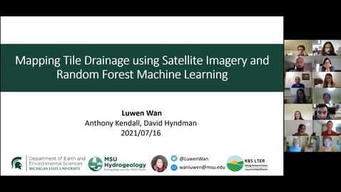 Thumbnail for Luwen Wan, 2021 KBS-LTER Graduate Fellow