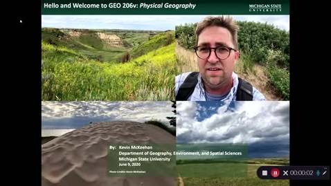 Thumbnail for Welcome to GEO 206v -- Physical Geography