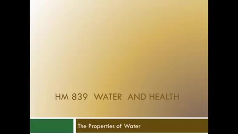 Thumbnail for HM839WaterProperties