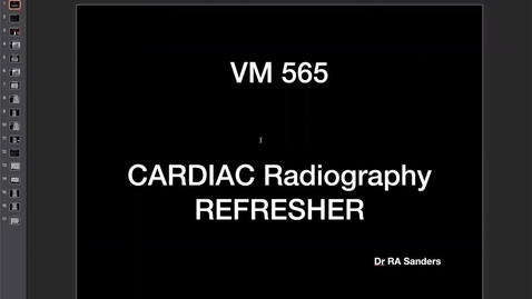 Thumbnail for entry VM 565-2021 D1 RADs refresher Video