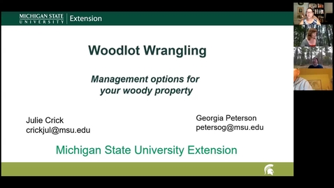 Thumbnail for entry Wild About Woods, Wetlands, &amp; Wildlife: Woodlot Wrangling