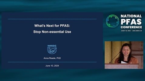 Thumbnail for D2.3.2. Policy: Anna Reade, Natural Resources Defense Council
