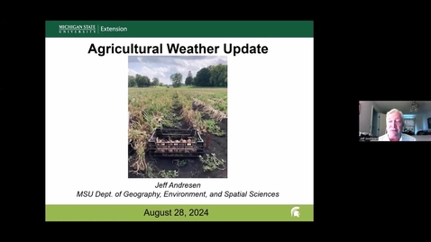 Thumbnail for Agricultural Weather Update - August 28, 2024