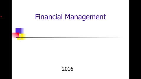 Thumbnail for entry Practice Management-Module 4-Financial Management