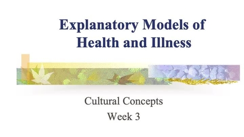 Thumbnail for entry Module 3 Explanatory models