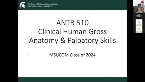 Thumbnail for ANTR510 Introduction to &amp; Anatomy Resources 6.15.2020