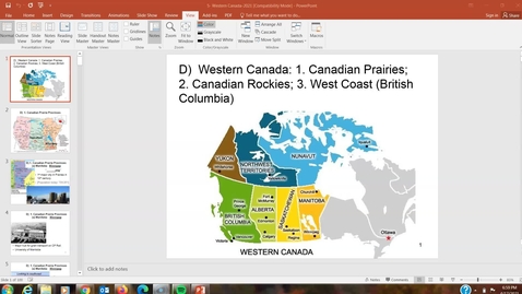 Thumbnail for entry GEO331: 5-Western Canada-Part 1