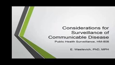 Thumbnail for HM808communicablediseasesurviellance