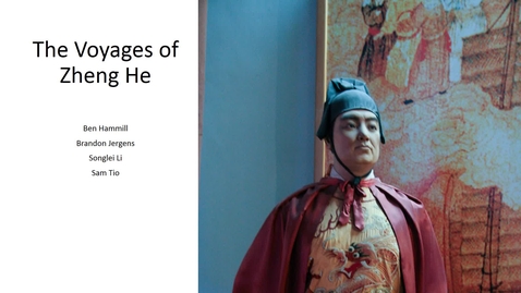Thumbnail for The Voyages of Zheng He - DH Project