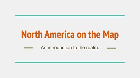 Thumbnail for GEO204: North America on the Map