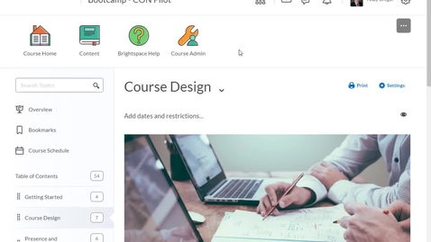 Thumbnail for entry Course Nav Icons
