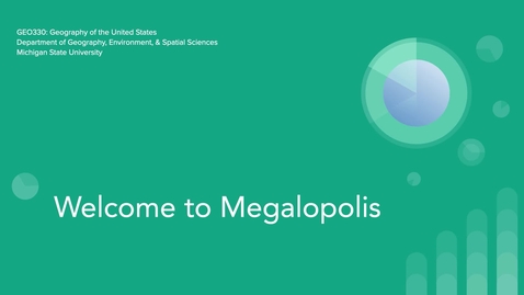 Thumbnail for GEO330: Introduction to Megalopolis