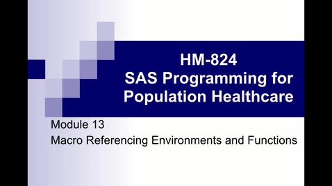 Thumbnail for HM824 Module-13-Macro-Referencing-Environments-and-Functions