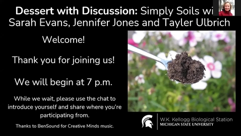 Thumbnail for Dessert with Discussion - Evans Lab - Simply Soils