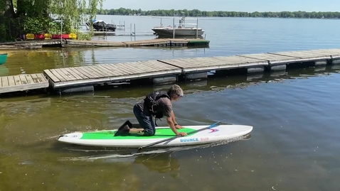 Thumbnail for entry SUP launching beach