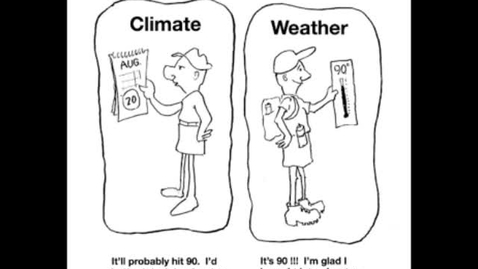 Thumbnail for entry Weather versus Climate