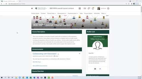 Thumbnail for Adding Flyer to Course Home Page