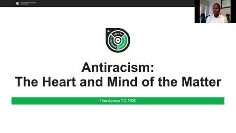 Thumbnail for entry Anti-racism: The Heart and Mind of the Matter