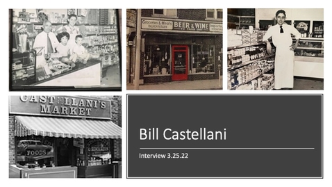 Thumbnail for Bill Castellani Inverview 3.25.22  (skype recording)