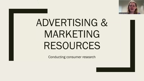 Thumbnail for Advertising &amp; Public Relations Consumer Research