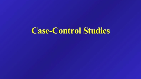 Thumbnail for HM803 sec730 CaseControl