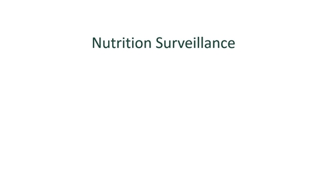 Thumbnail for entry Module 3 - Nutrition Surveillance Systems in the US