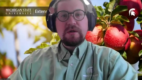 Thumbnail for May 7, 2025 MSUE Tree Fruit IPM Update for Southern Michigan