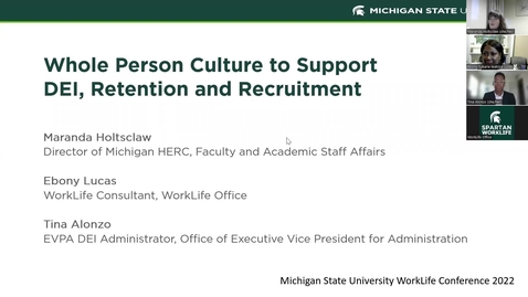 Thumbnail for Whole-Person Workplace Conference: Whole Person Culture to Support DEI, Retention and Recruitment