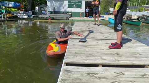 Thumbnail for kayak dock landing