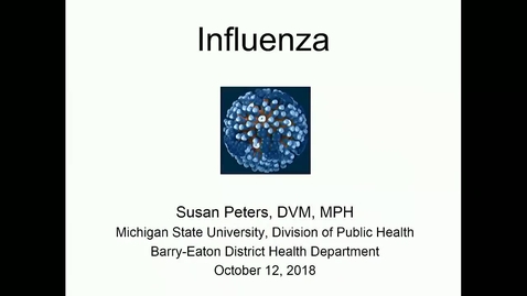 Thumbnail for entry VM 507-Influenza-Peters