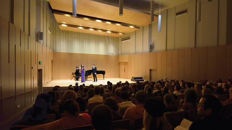 Thumbnail for entry Live in Cook Recital Hall
