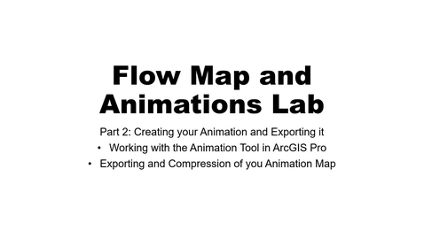 Thumbnail for entry GTIM: Flow Map and Animations, Part 3 (creating the animation)