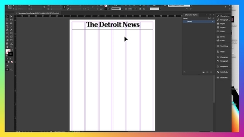 Thumbnail for Newspaper Story Design