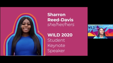 Thumbnail for entry WILD 2020 Student Keynote