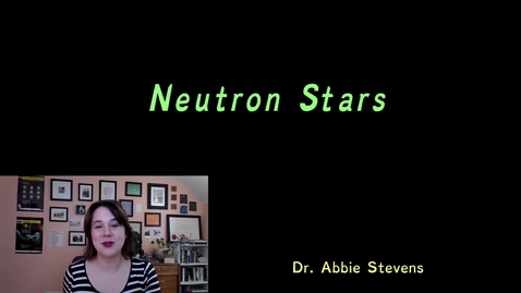 Thumbnail for Ch 14.2a: What is a neutron star?