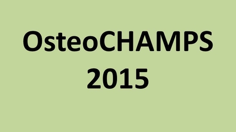 Thumbnail for MSUCOM OsteoCHAMPS 2015 Program