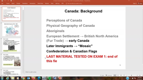 Thumbnail for GEO331: 4-Early Canada-Immig-Flags-Part 1