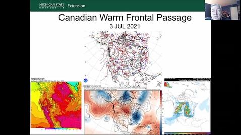 Thumbnail for entry Agricultural weather forecast for July 7, 2021
